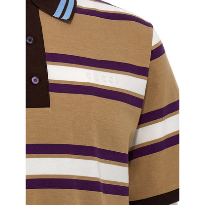 Gucci Multicolor Cotton Polo Shirt
