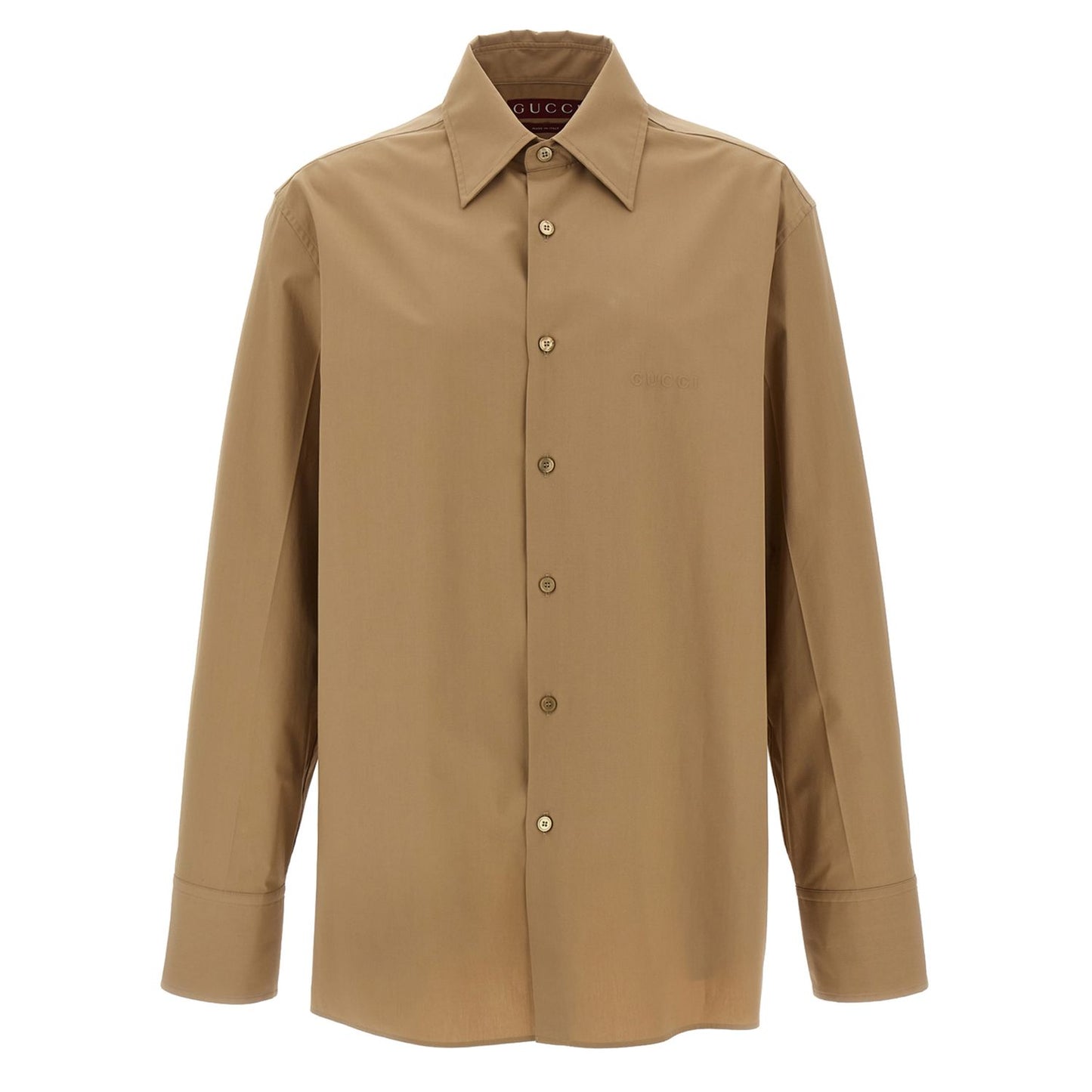 Gucci Beige Cotton Blouse