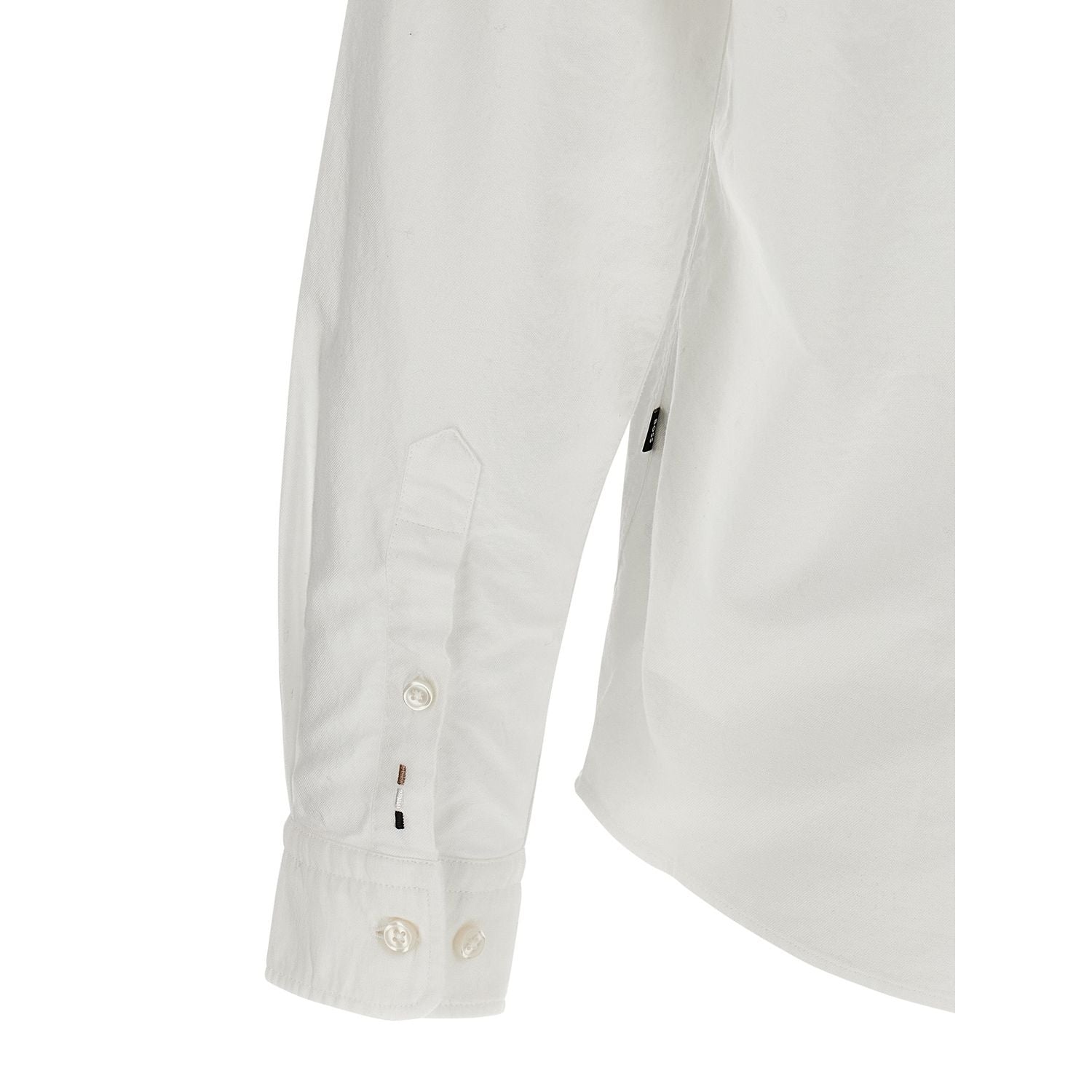 Hugo Boss White Cotton Blouse