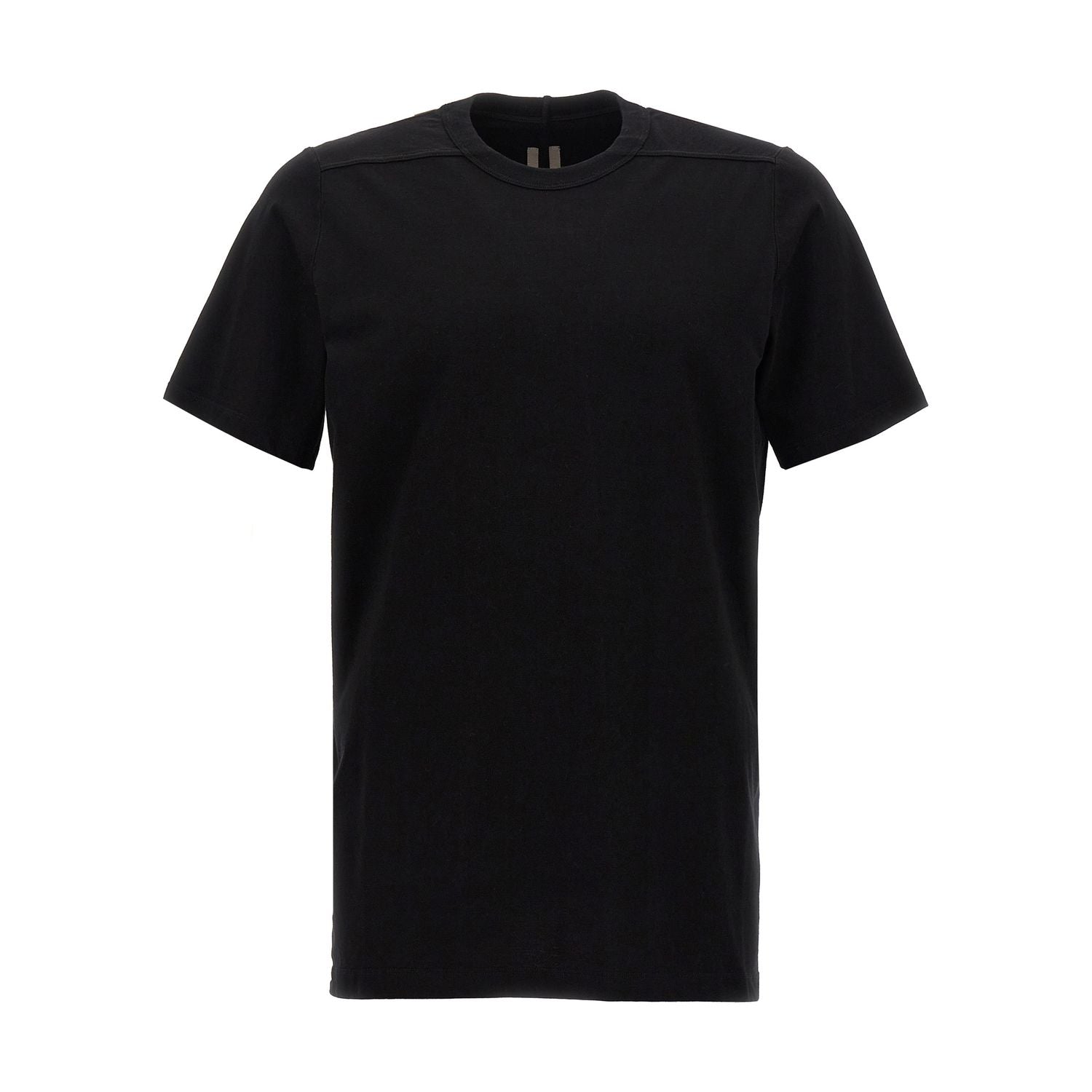 Rick Owens Black Cotton T-Shirt