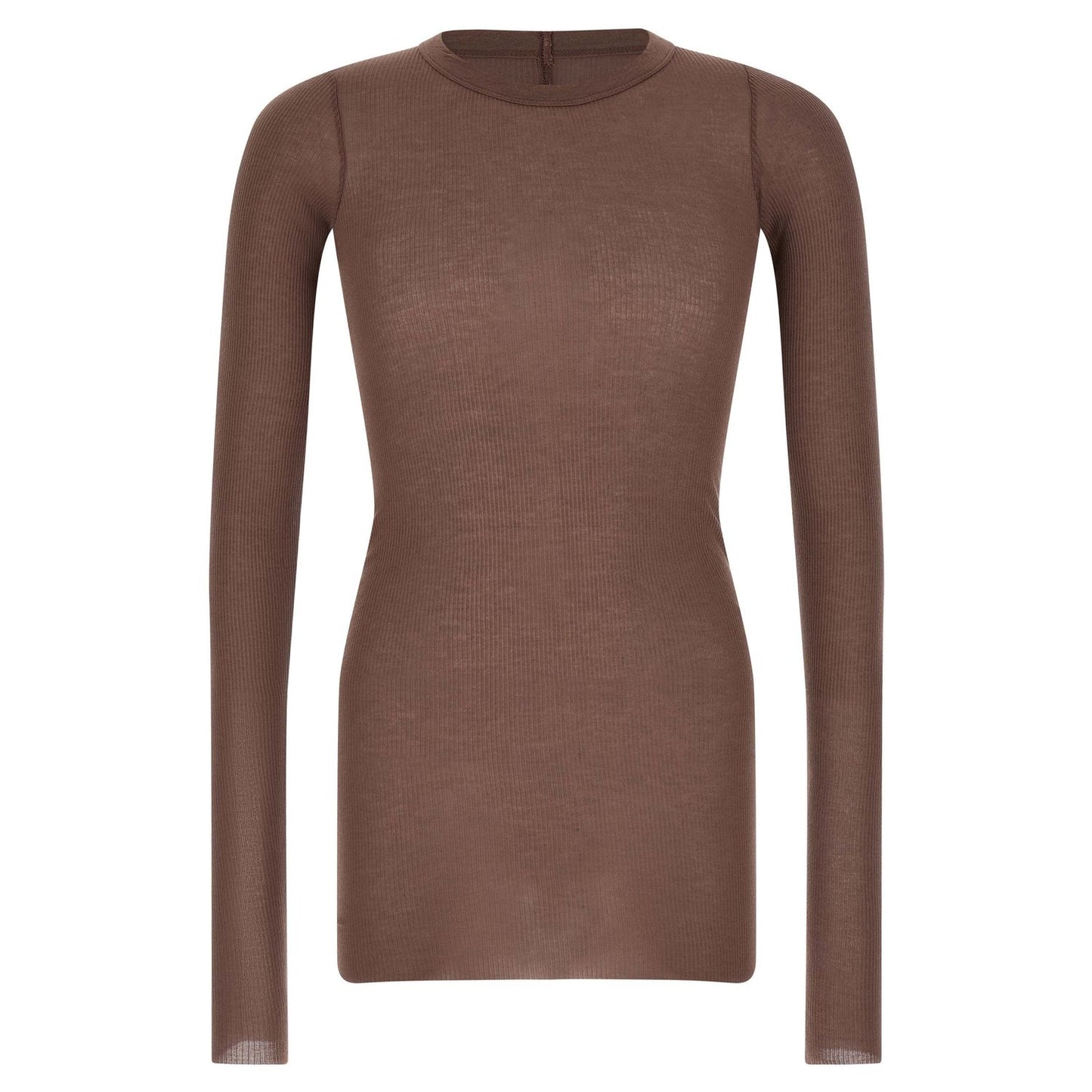 Rick Owens Purple Viscose T-Shirt