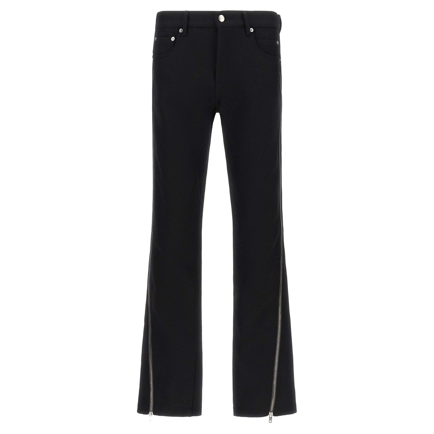 Rick Owens Black Virgin Wool Pants