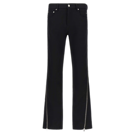 Rick Owens Black Virgin Wool Pants