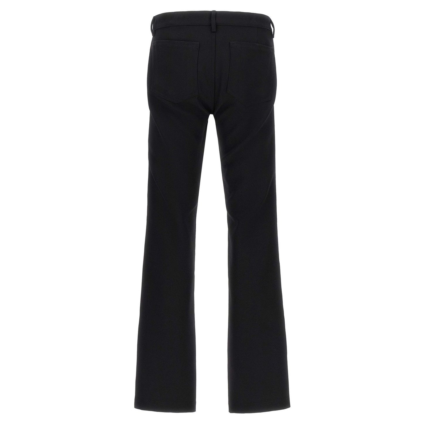 Rick Owens Black Virgin Wool Pants