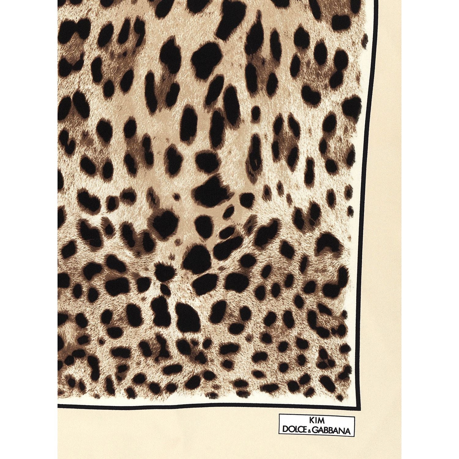 Dolce & Gabbana Multicolor Silk Scarf