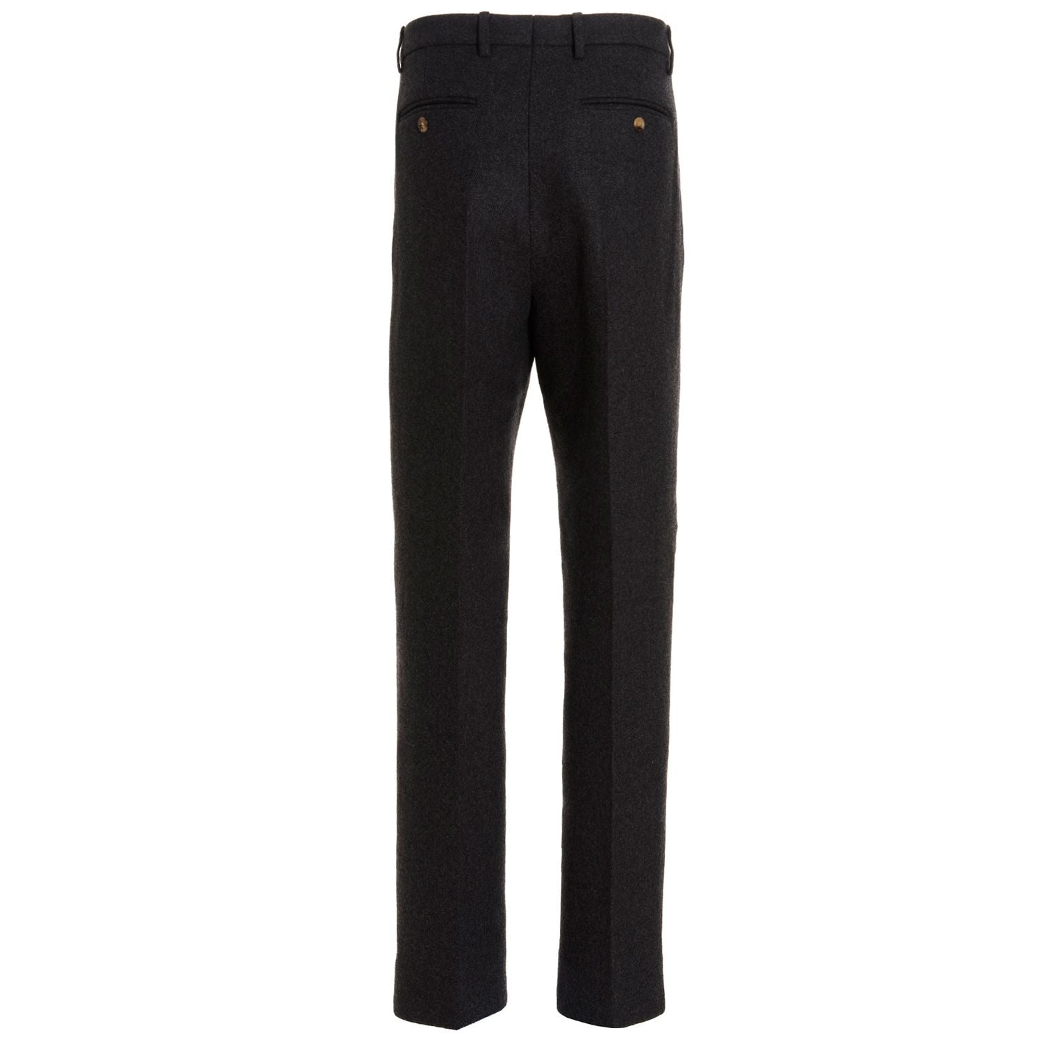 Gucci Gray Wool Dress Pants