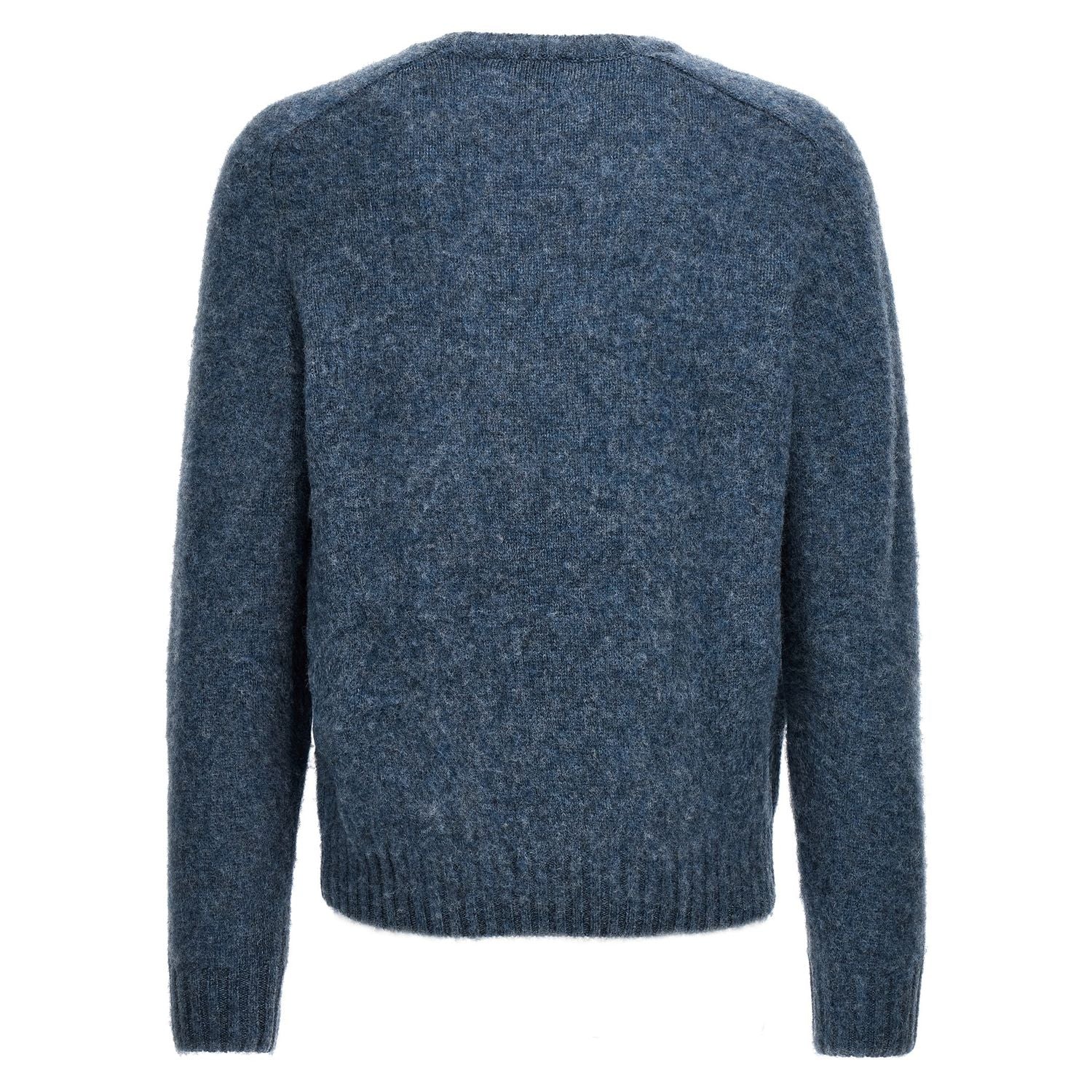 Harmony Blue Wool Cardigan
