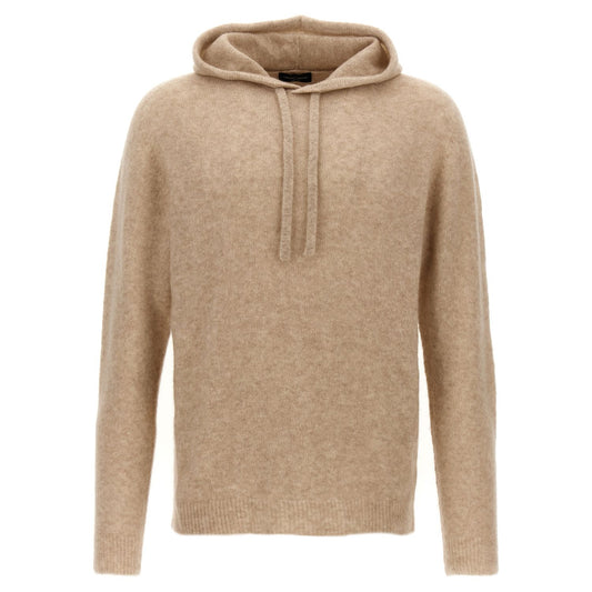 Roberto Collina Beige Cashmere Cardigan