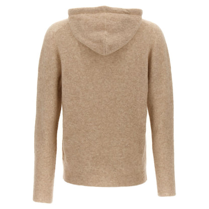 Roberto Collina Beige Cashmere Cardigan