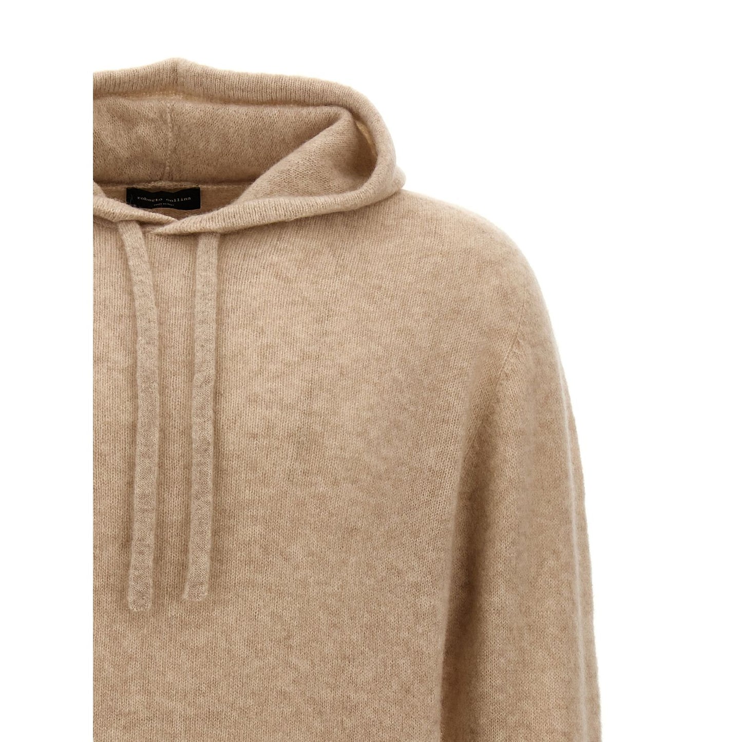 Roberto Collina Beige Cashmere Cardigan