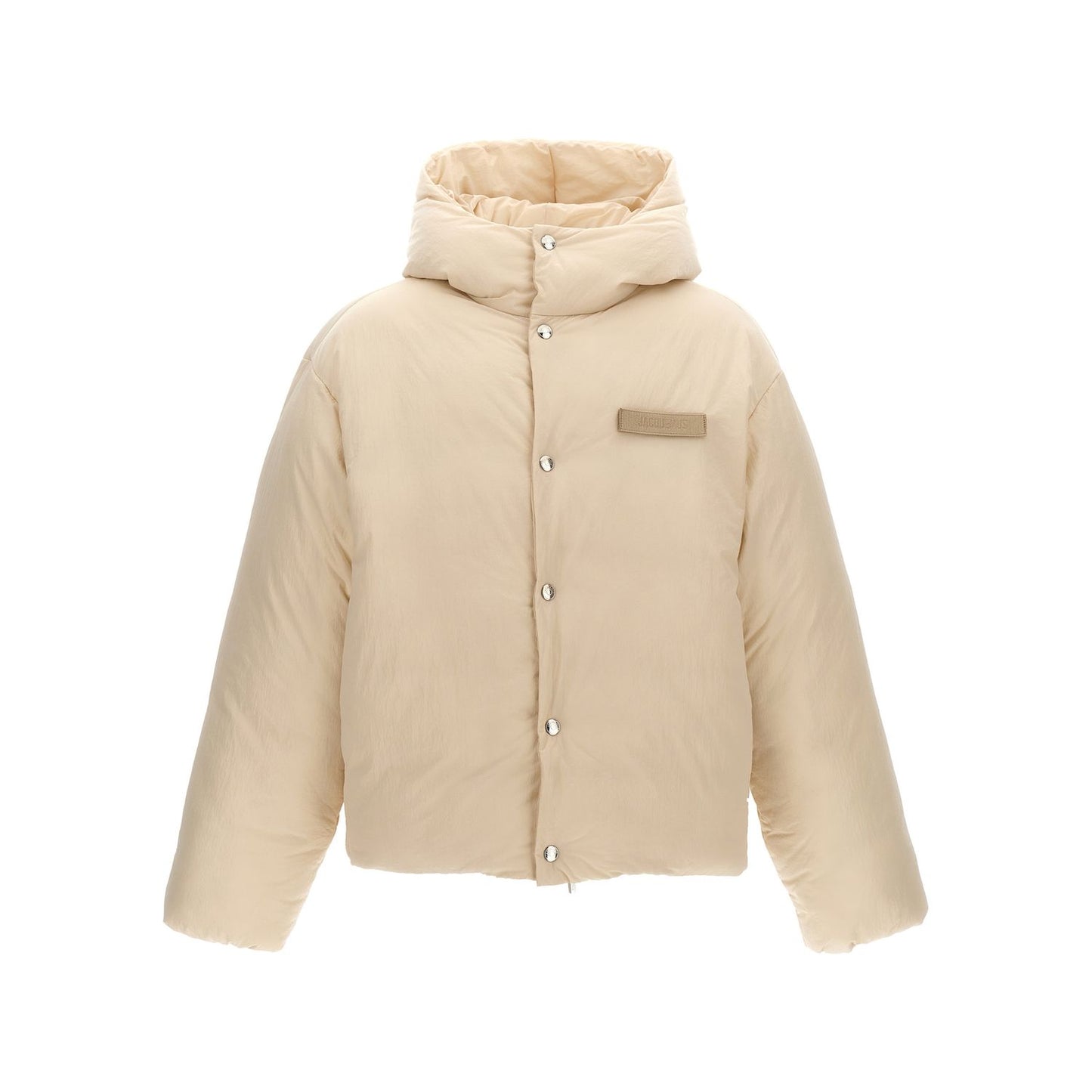 Jacquemus White Polyamide Full-Length Jacket