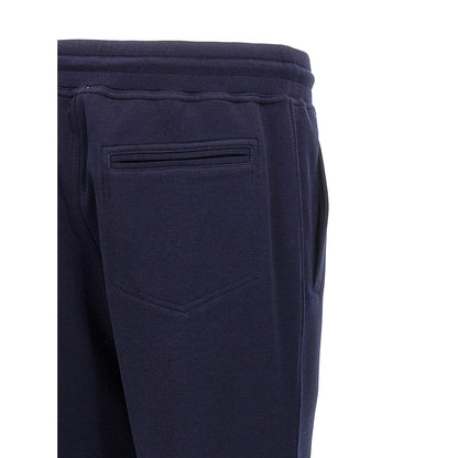 Brunello Cucinelli Blue Cotton Joggers (Workout Pants)