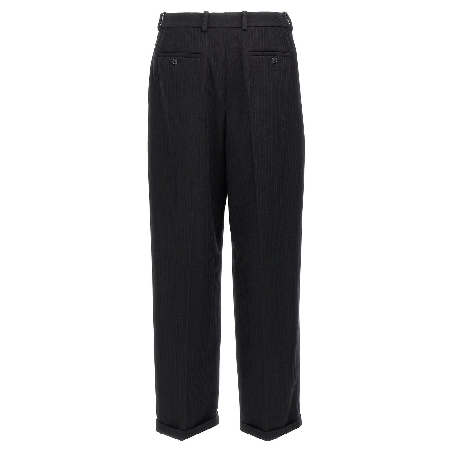 Saint Laurent Black Wool Dress Pants