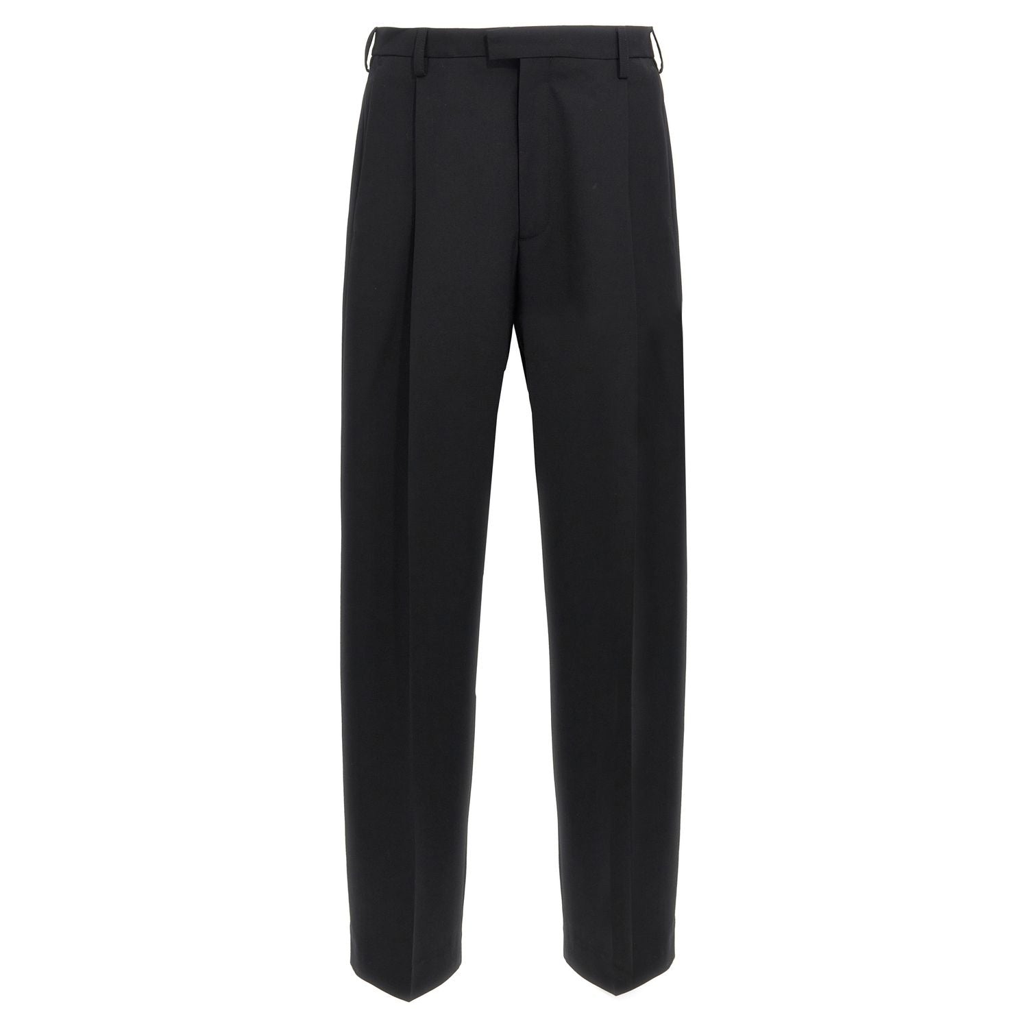 Marni Black Polyester Dress Pants