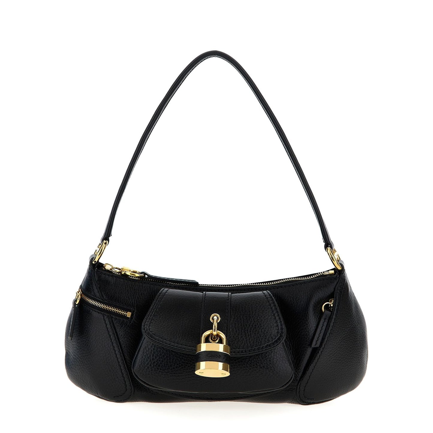 Chloé Black Calfskin Shoulder Bag