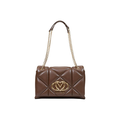 Love Moschino Brown Polyethylene Handbag