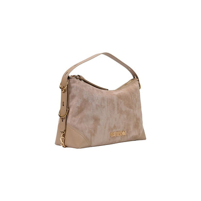 Love Moschino Beige Polyester Handbag