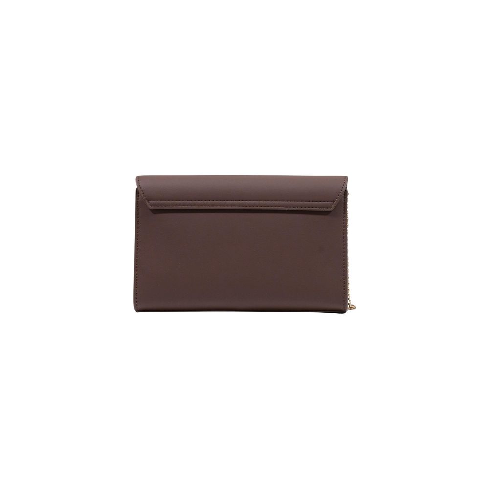 Love Moschino Brown Polyethylene Handbag