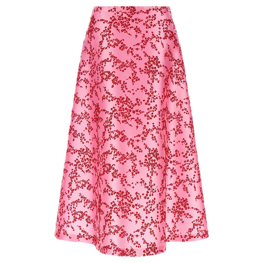 Alberta Ferretti Multicolor Polyester Mini Skirt