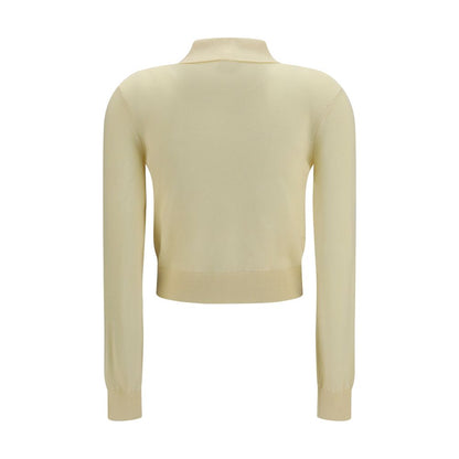 Self-Portrait Bicolor Wool Oves Aries Cardigan