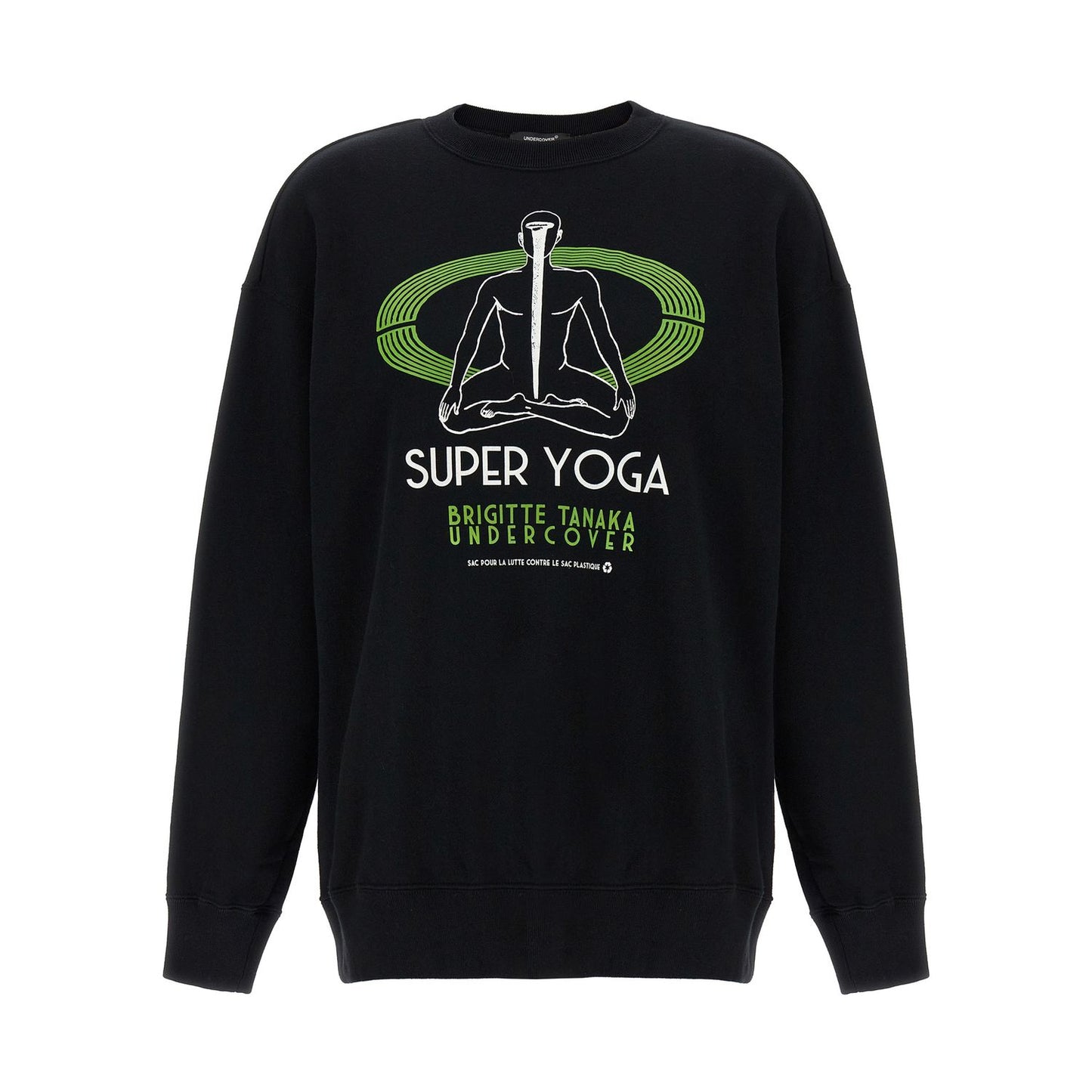 Undercover Black Cotton Sweatshirt