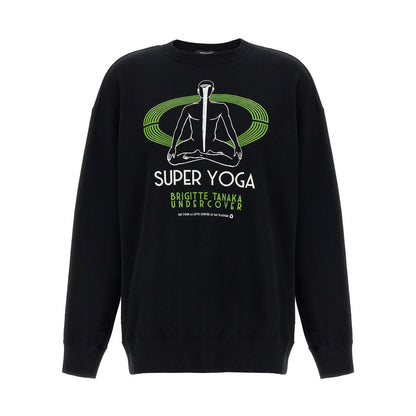 Undercover Black Cotton Sweatshirt