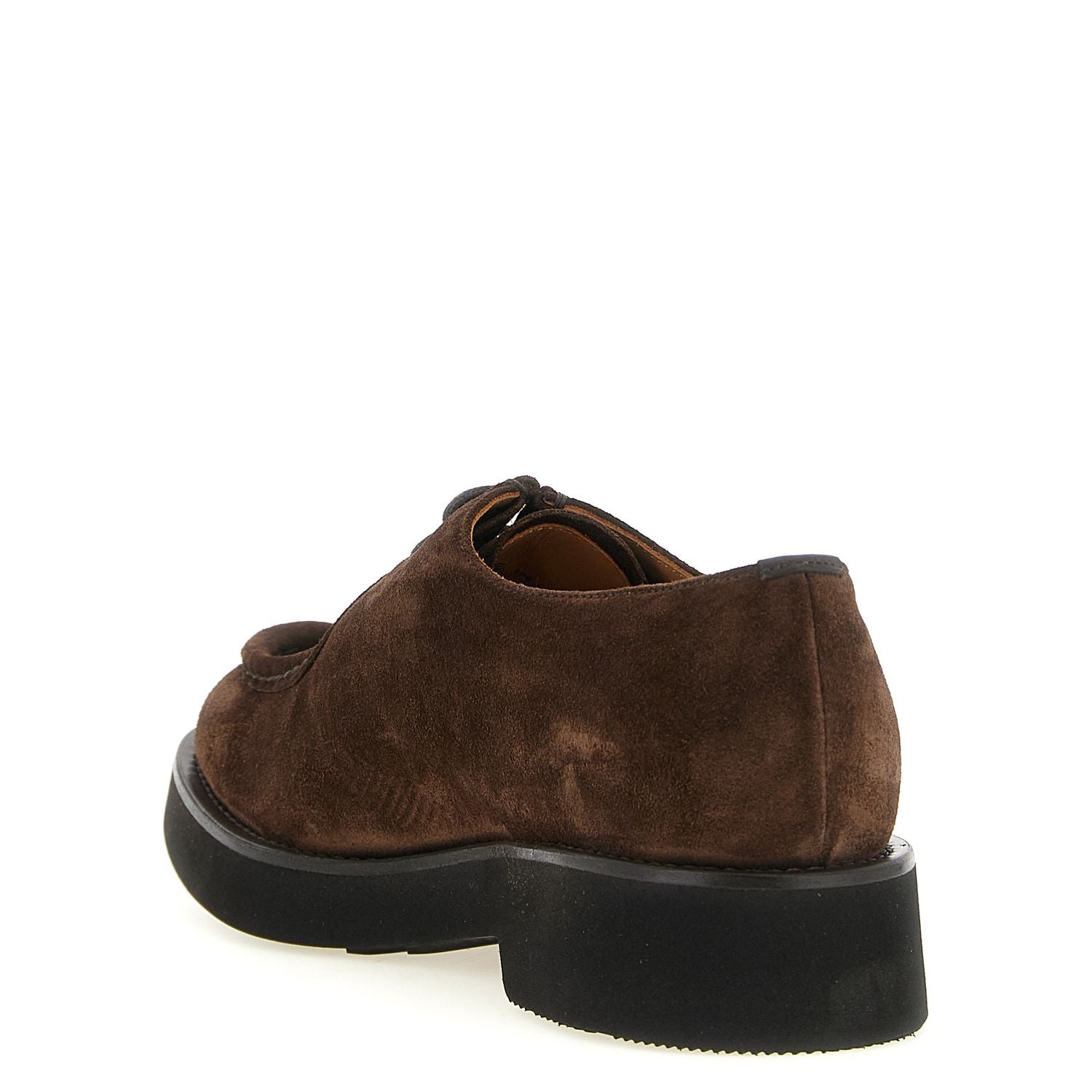 Church's Brown Calfskin Oxfords And Derbies