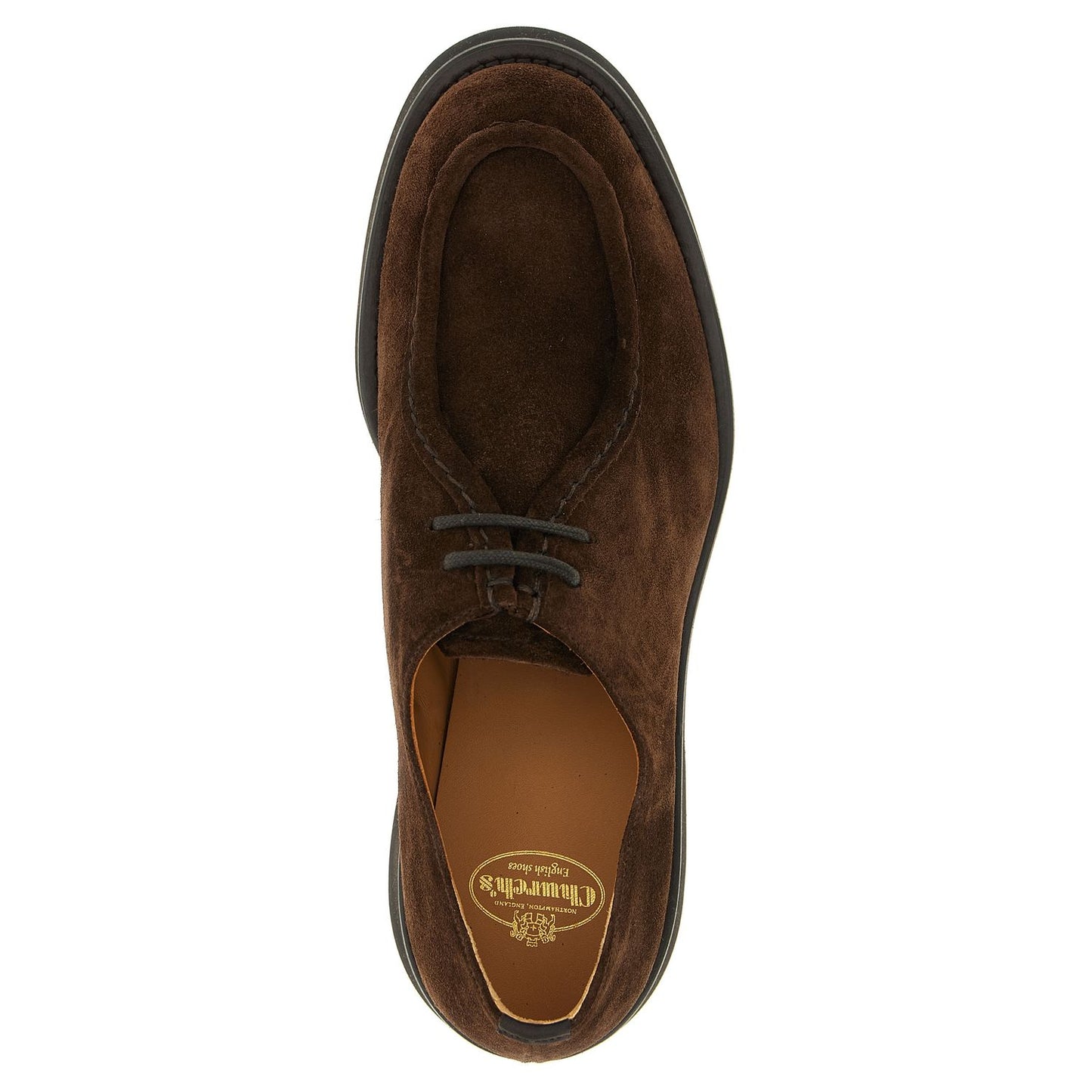 Church's Brown Calfskin Oxfords And Derbies