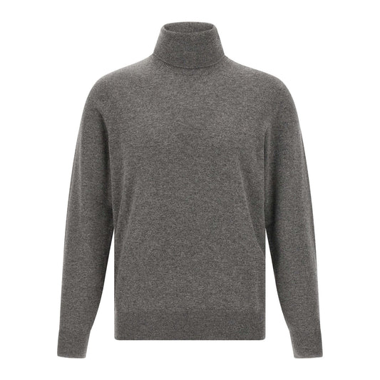 Brunello Cucinelli Gray Cashmere Cardigan