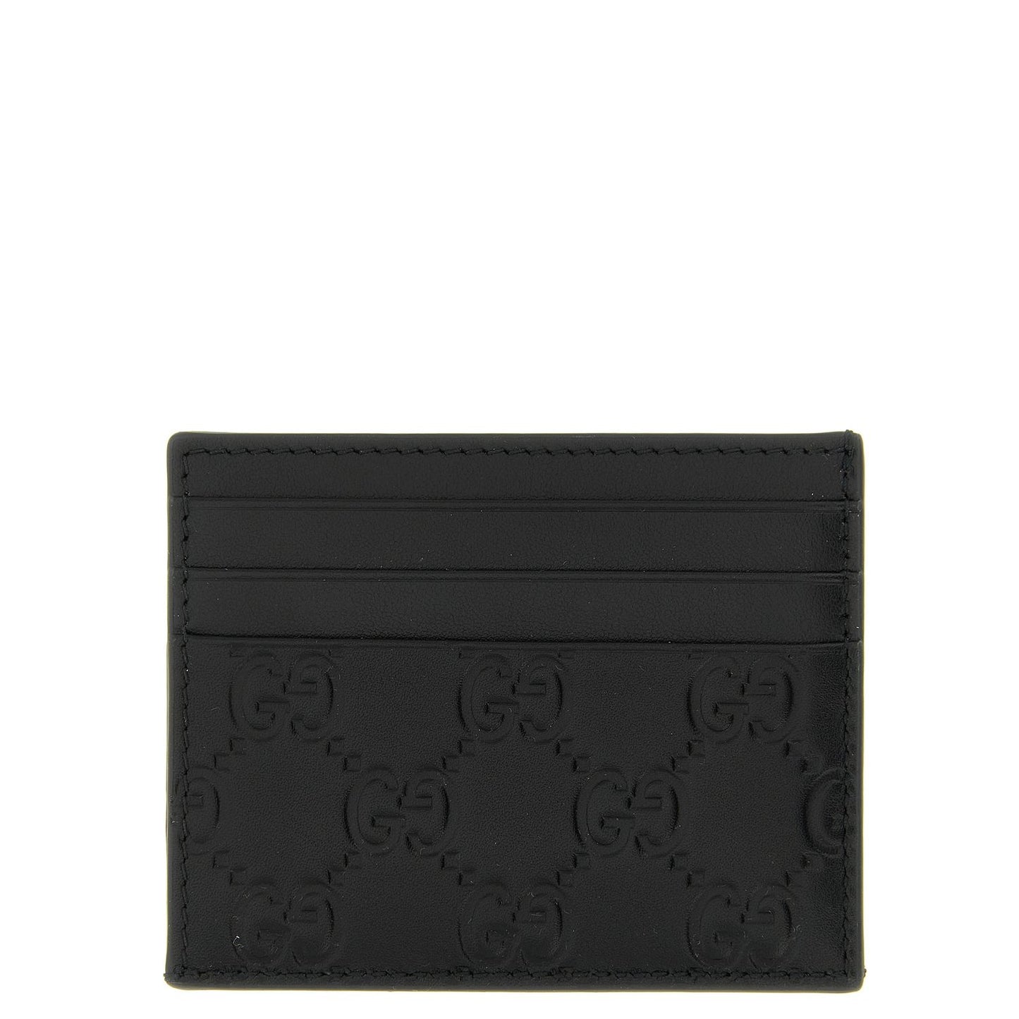 Gucci Black Calfskin Cardholder