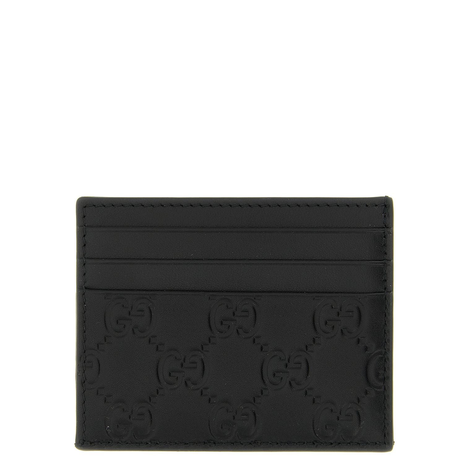 Gucci Black Calfskin Cardholder