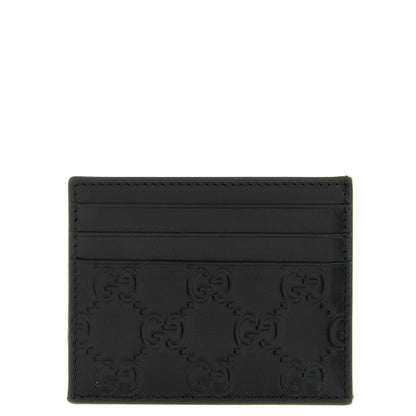 Gucci Black Calfskin Cardholder