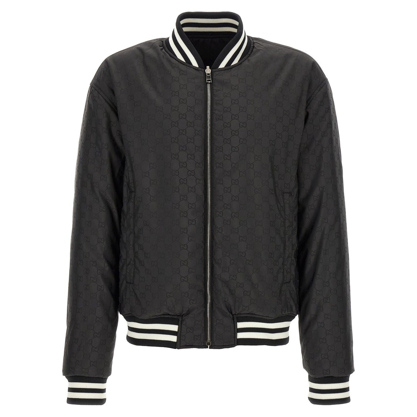 Gucci Bicolor Polyester Bomber