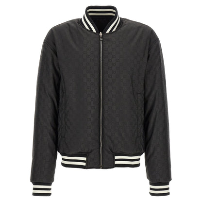 Gucci Bicolor Polyester Bomber