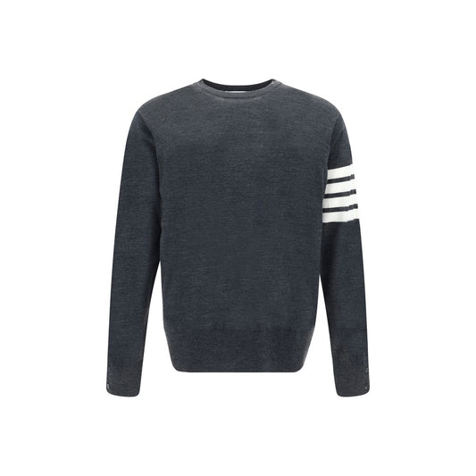 Thom Browne Gray Wool Oves Aries Sweatshirt