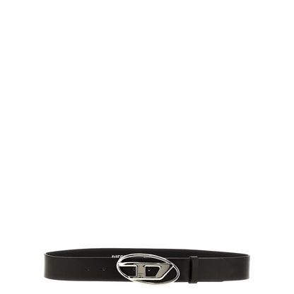 Diesel Black Other Fibres Regular Belt