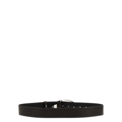 Diesel Black Other Fibres Regular Belt