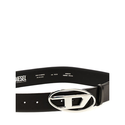 Diesel Black Other Fibres Regular Belt