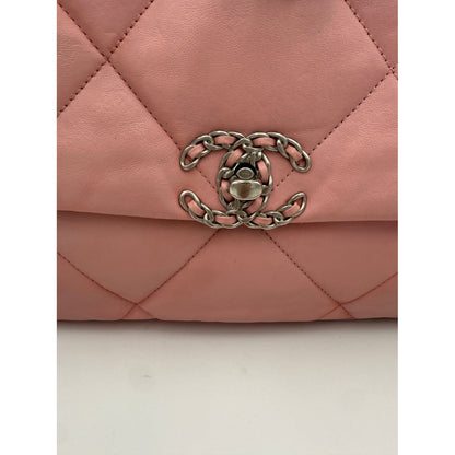 Chanel CHANEL 19 Medium Pink Handbag