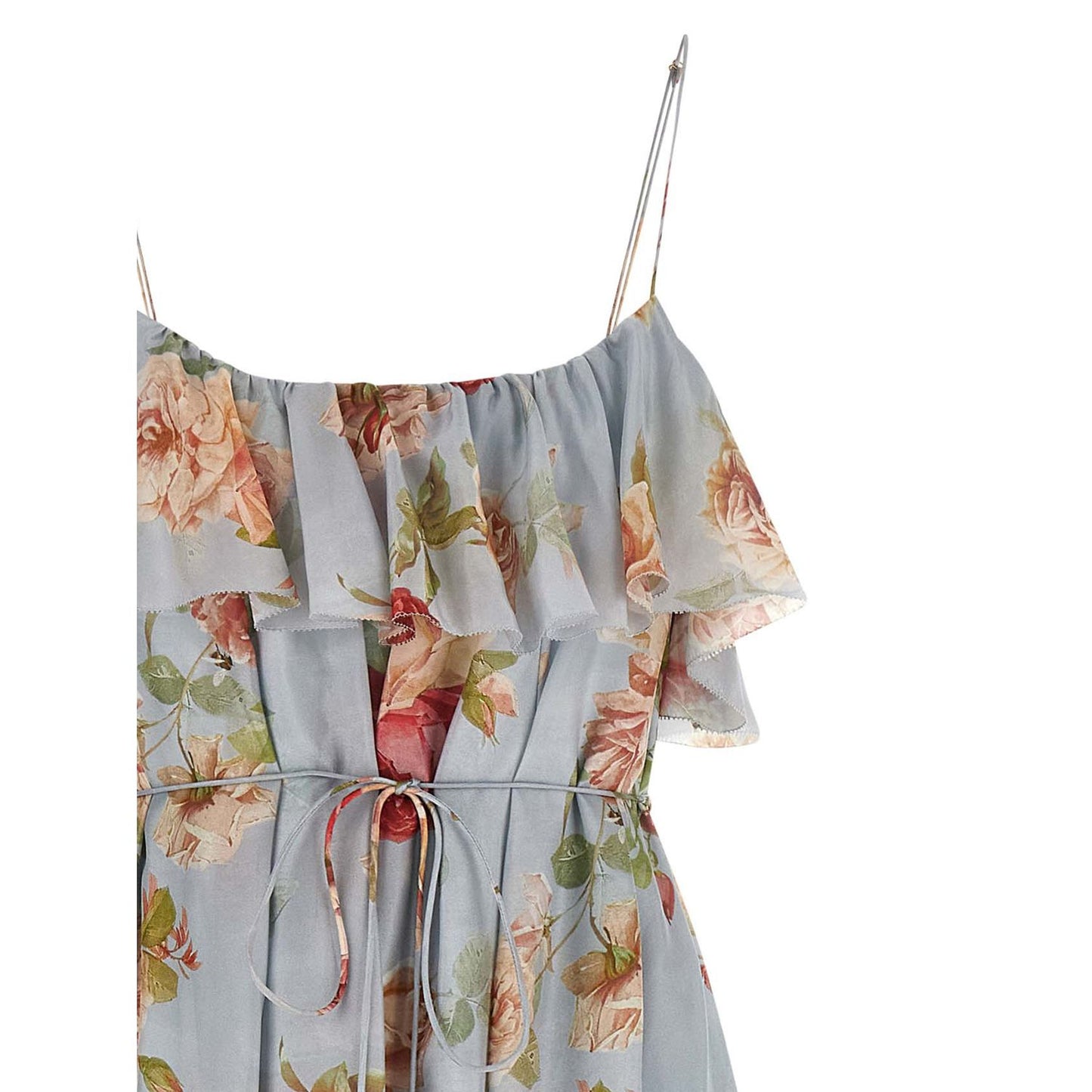 Zimmermann Multicolor Silk Long Dress