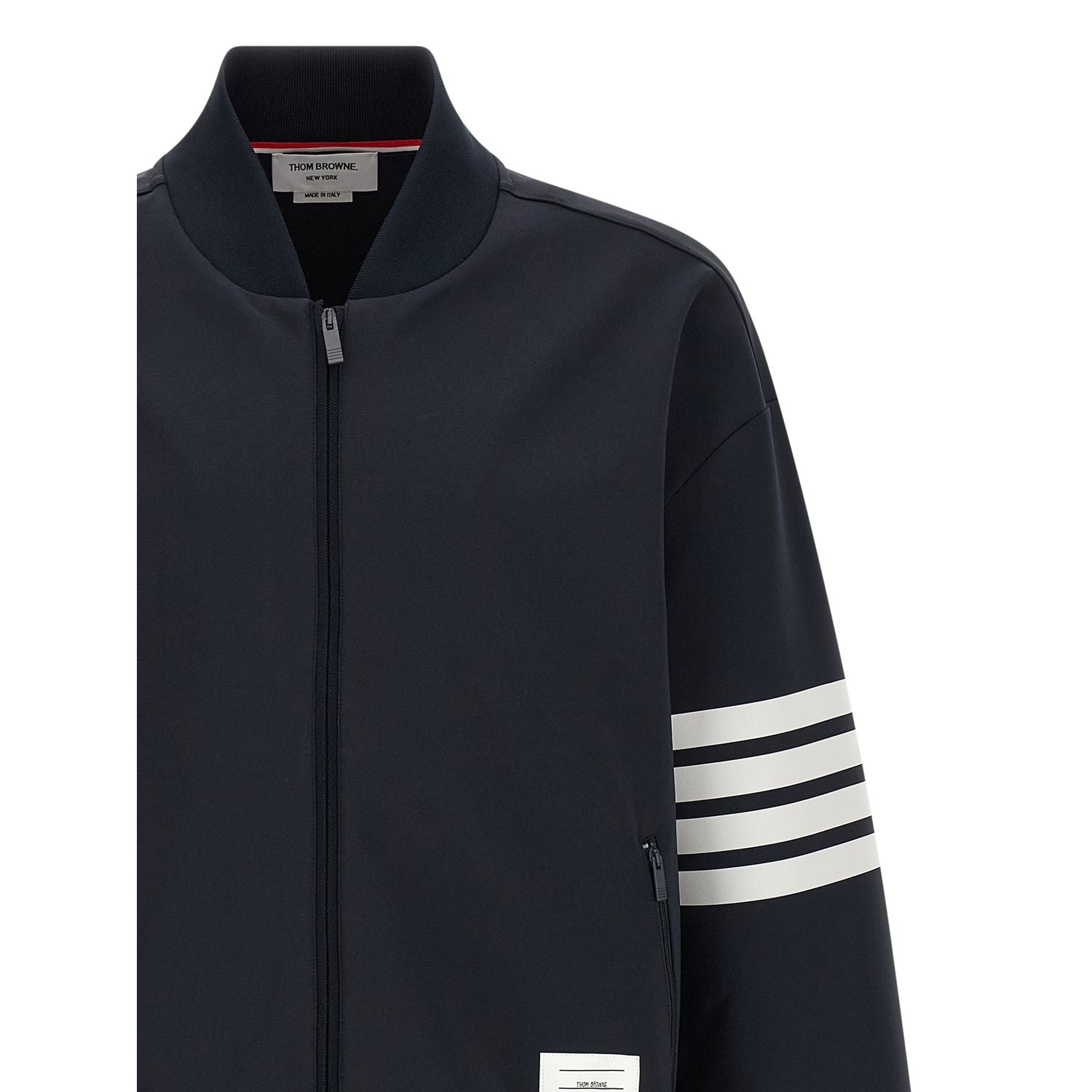 Thom Browne Blue Viscose Bomber
