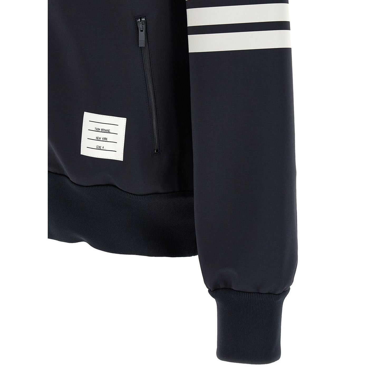 Thom Browne Blue Viscose Bomber