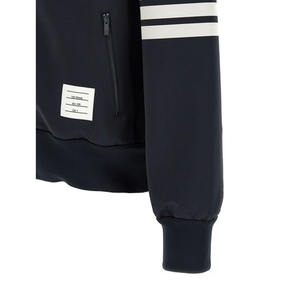Thom Browne Blue Viscose Bomber