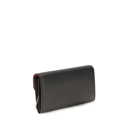 Ferragamo Black Calf Leather Bos Taurus Wallet