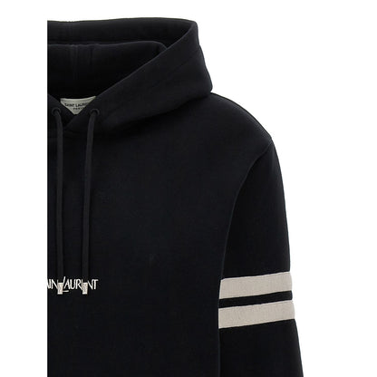Saint Laurent Bicolor Cotton Sweatshirt