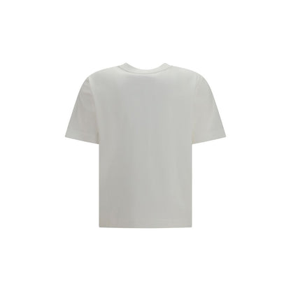 Burberry White Cotton T-Shirt