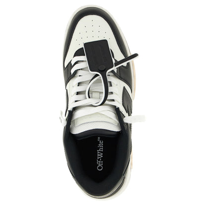 Off-White Bicolor Calfskin Low Top Sneakers