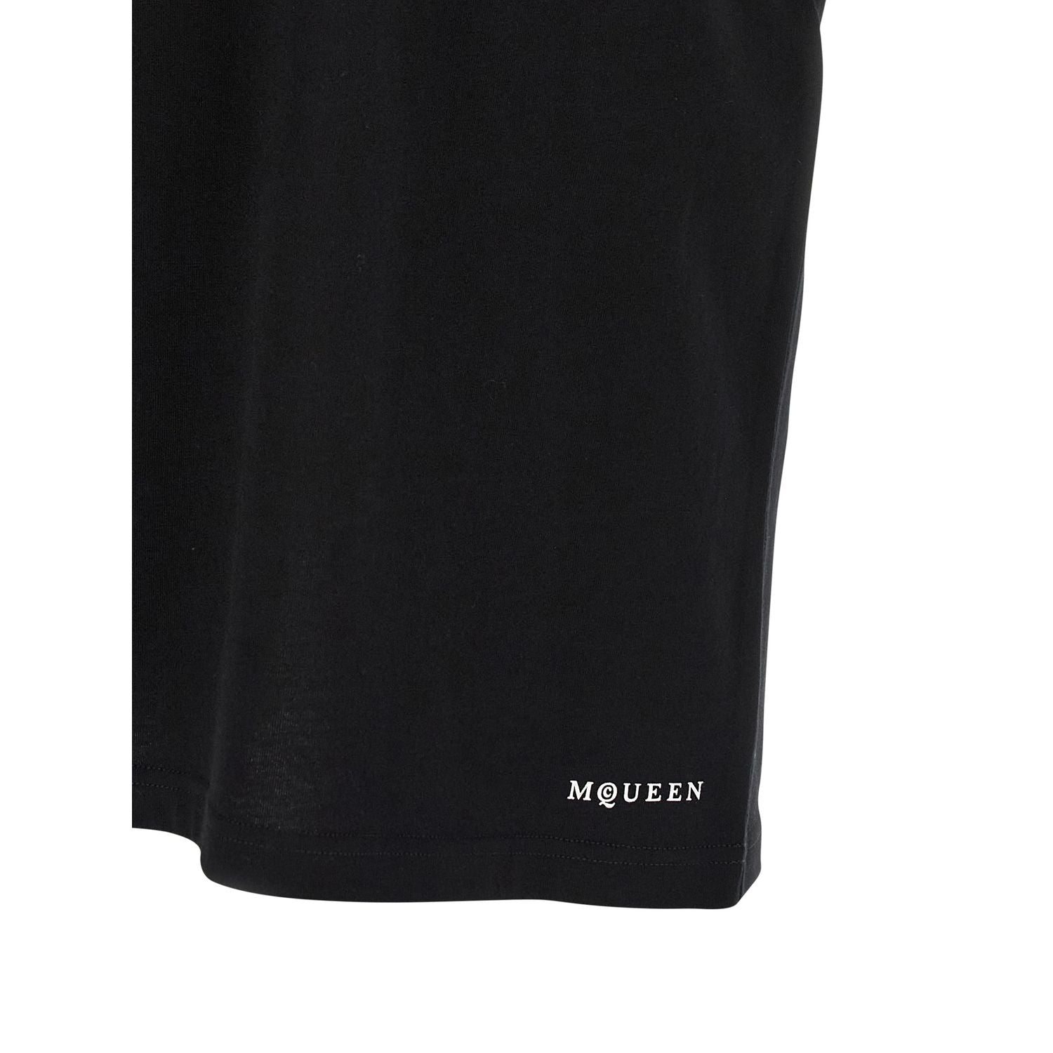 Alexander McQueen Bicolor Cotton T-Shirt