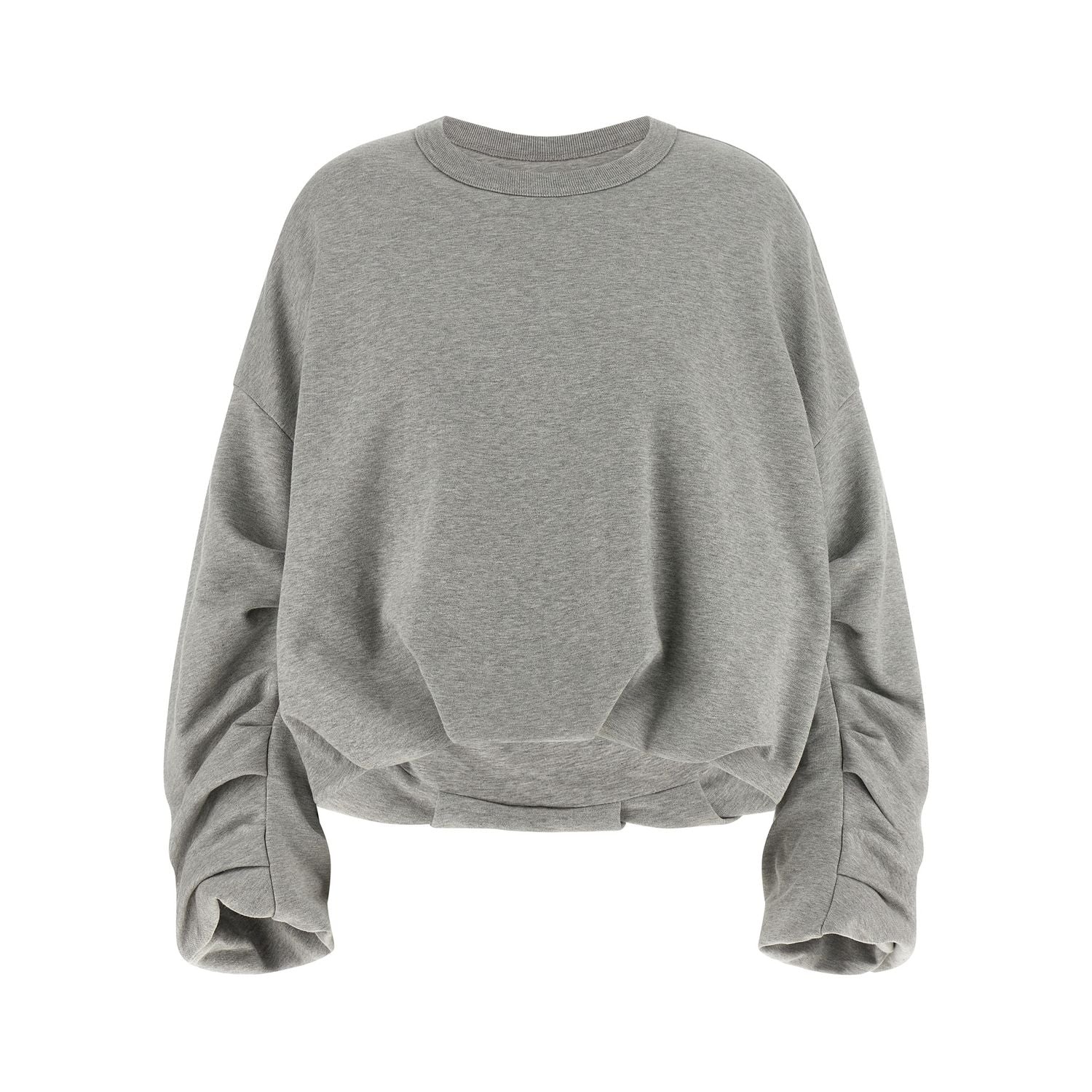 Dries Van Noten Gray Cotton Sweatshirt