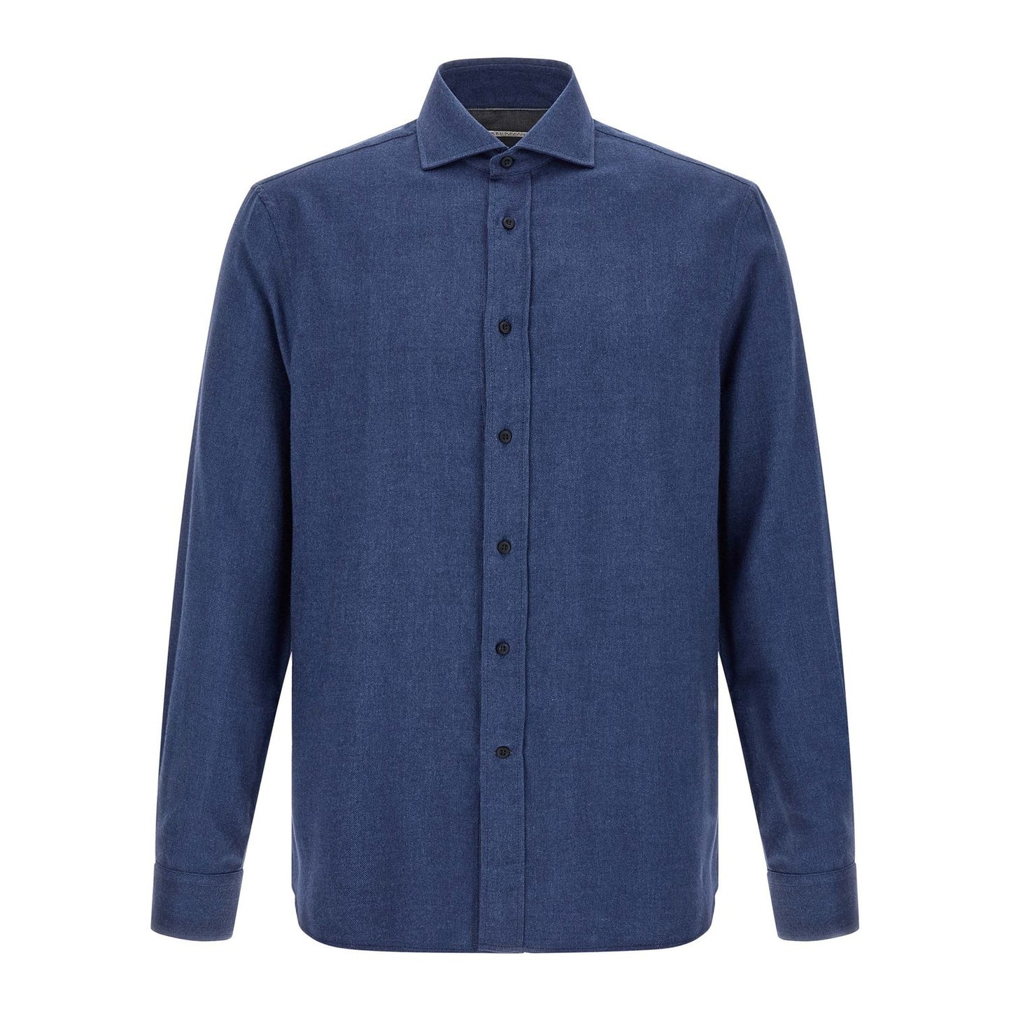 Brunello Cucinelli Blue Cotton Blouse